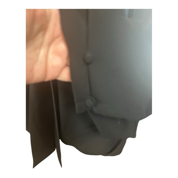 Lafayette 148 New York Black Bow Tie Blouse Tweed Skirt Dress Size 10 - Picture 4 of 12